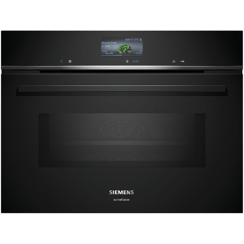 Foto van Siemens cm776gmb1f inbouw oven met magnetron zwart