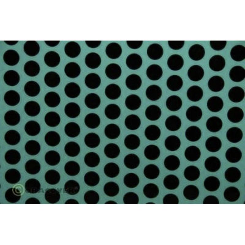 Foto van Oracover 41-017-071-010 strijkfolie fun 1 (l x b) 10 m x 60 cm turquoise-zwart