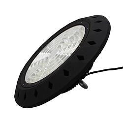 Foto van Led ufo high bay 100w - aigi - mean well driver - magazijnverlichting - waterdicht ip65 - helder/koud wit 5700k -