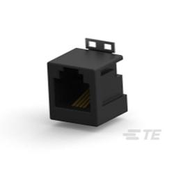 Foto van Te connectivity te amp standard modular jacks standard modular jacks 1-338086-4 300 stuk(s)