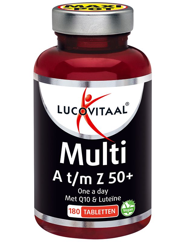 Foto van Lucovitaal multi a t/m z 50+ tabletten