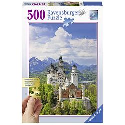 Foto van Ravensburger puzzel sprookjeskasteel neuschwanstein - 500 stukjes