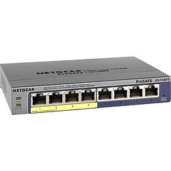 Foto van Netgear gs108pe netwerk switch 8 poorten 1 gbit/s poe-functie