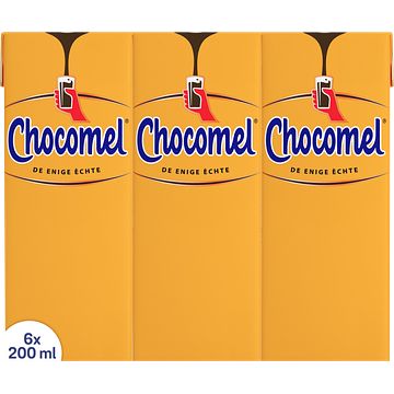 Foto van Chocomel vol 6 x 200ml bij jumbo