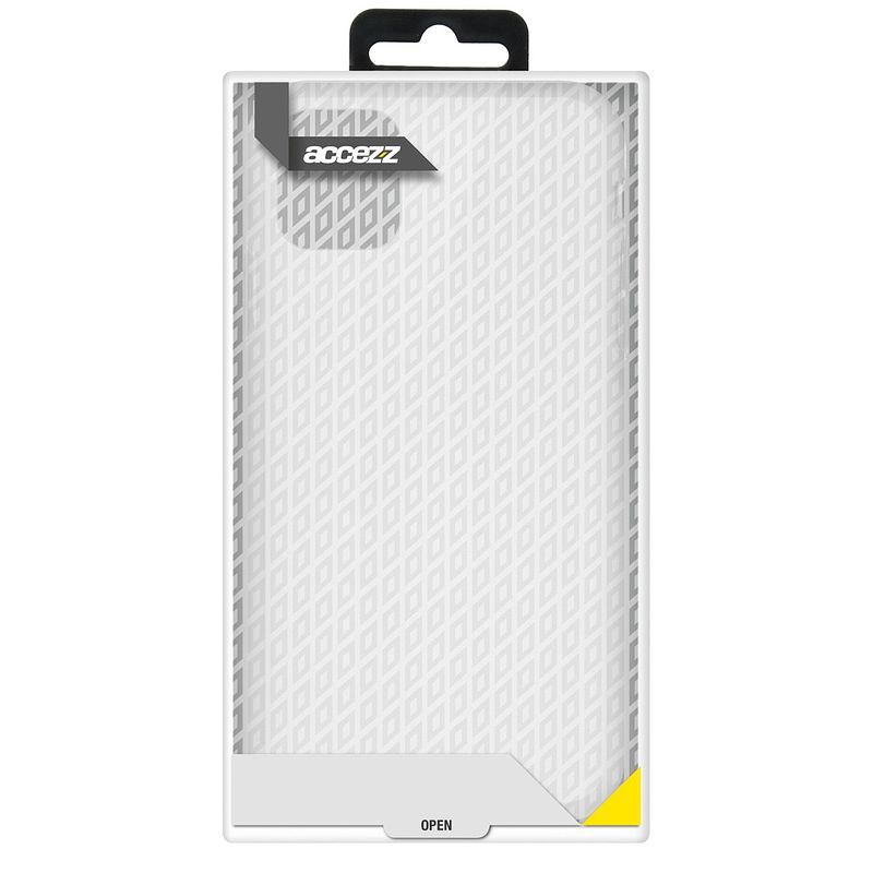 Foto van Accezz clear backcover samsung galaxy s24 fe telefoonhoesje transparant