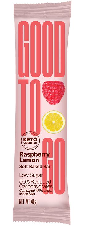 Foto van Goodtogo raspberry lemon snackreep