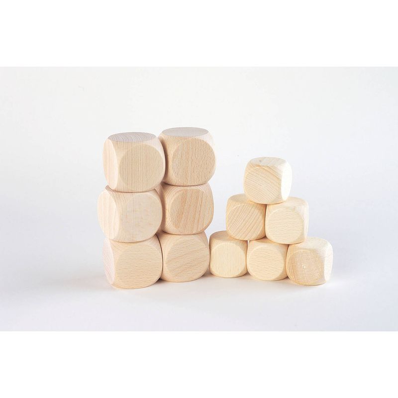 Foto van Tickit wooden cubes 40mm