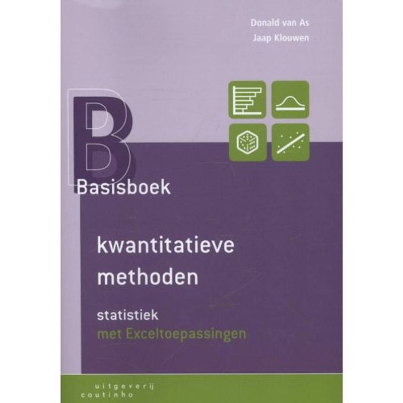 Foto van Basisboek kwantitatieve methoden