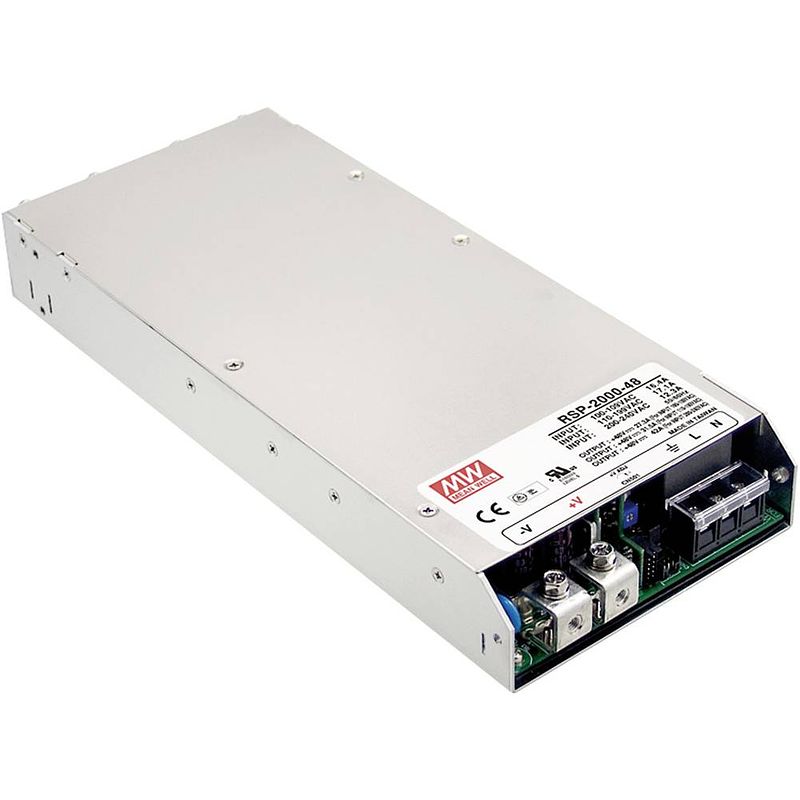 Foto van Mean well rsp-2000-24 ac/dc inbouwnetvoeding gesloten 80 a 1920 w 24 v/dc