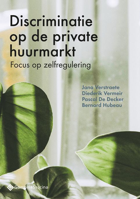 Foto van Discriminatie op de private huurmarkt - bernard hubeau - paperback (9789463712422)