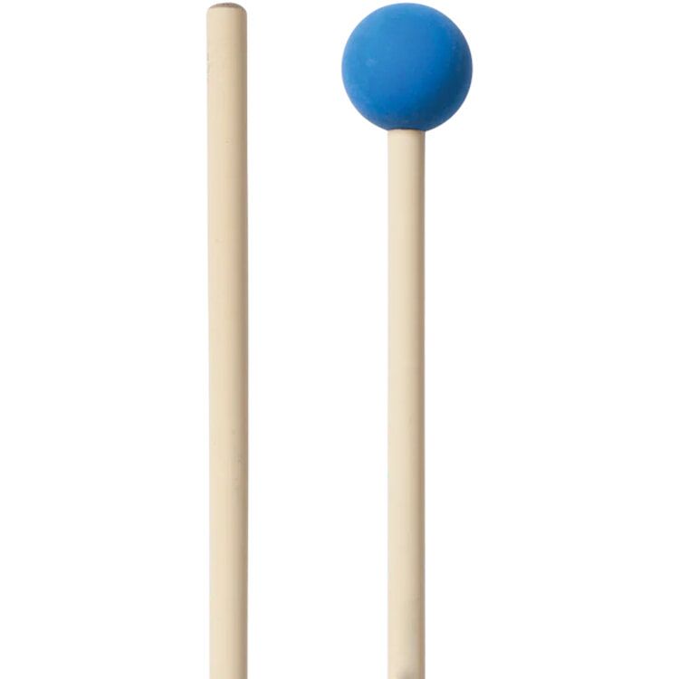 Foto van Vic firth m412 articulate mallets medium kunststof, rond