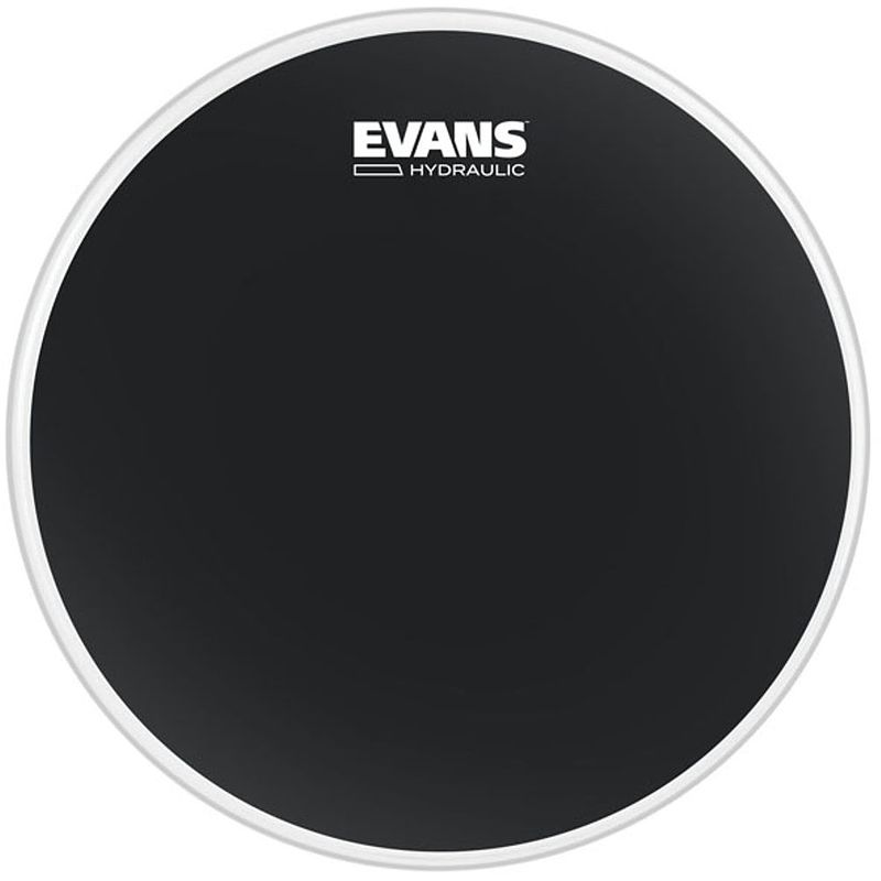 Foto van Evans bd22hbg hydraulic black 22 inch bassdrumvel