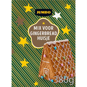 Foto van Jumbo mix voor gingerbread huisje 380 g