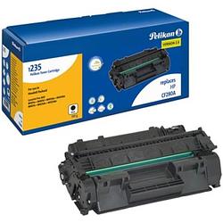 Foto van Pelikan toner zwart, 2700 pagina's voor hp 80a - oem: cf280a