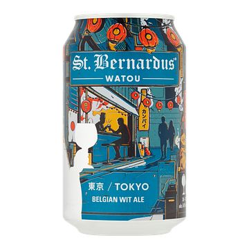 Foto van St. bernardus watou tokyo belgian wit ale blik 330ml bij jumbo