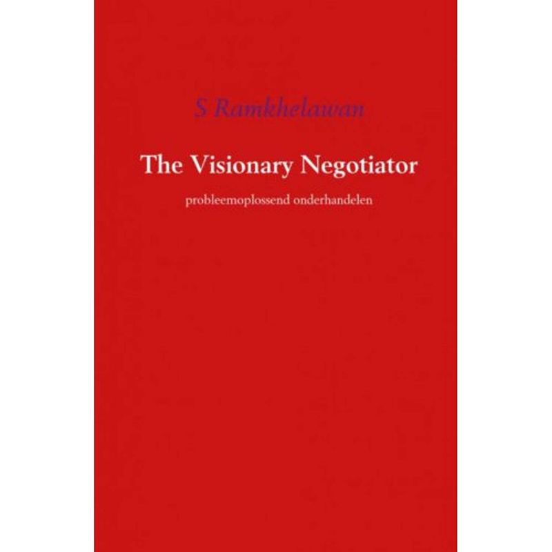 Foto van The visionary negotiator