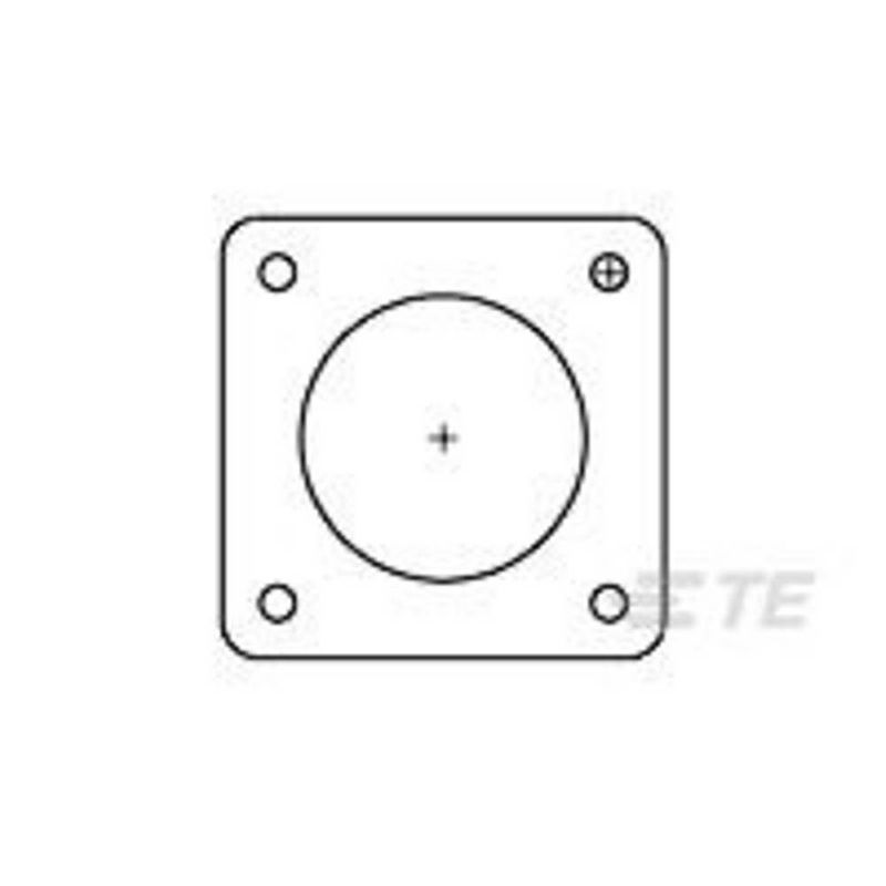 Foto van Circular plastic connectors te amp circular plastic connectors 81665-4 te connectivity inhoud: 1 stuk(s)