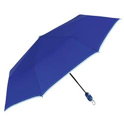 Foto van Perletti paraplu automatisch 98 cm polyester blauw