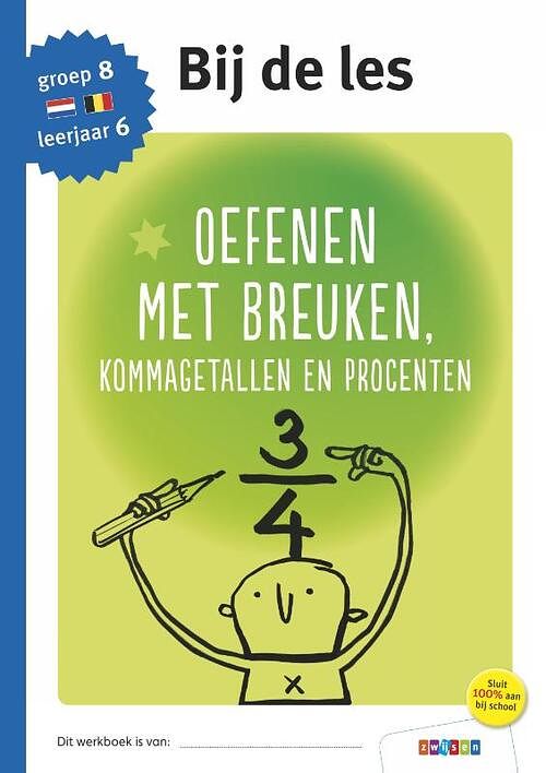 Foto van Oefenen met breuken - peter van schijndel - paperback (9789048744725)