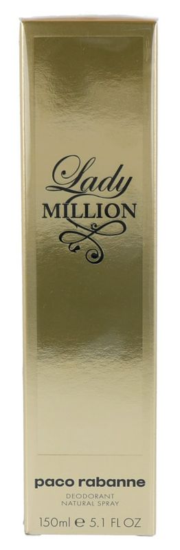 Foto van Paco rabanne lady million deodorant spray