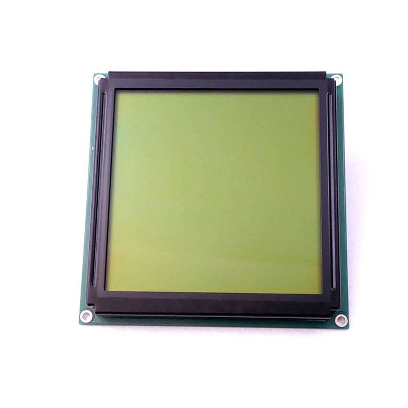 Foto van Display elektronik lc-display geel-groen 128 x 128 pixel (b x h x d) 88.40 x 88.40 x 15.0 mm dem128a1syh-ly
