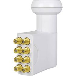 Foto van Megasat hd-profi octo-lnb aantal gebruikers: 8 feed-opname: 40 mm vergulden aansluiting, weerbestendig