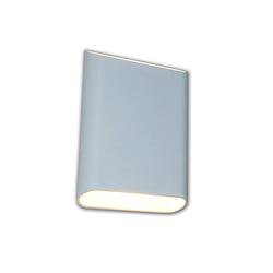 Foto van Artdelight wandlamp diaz large h 20 cm wit