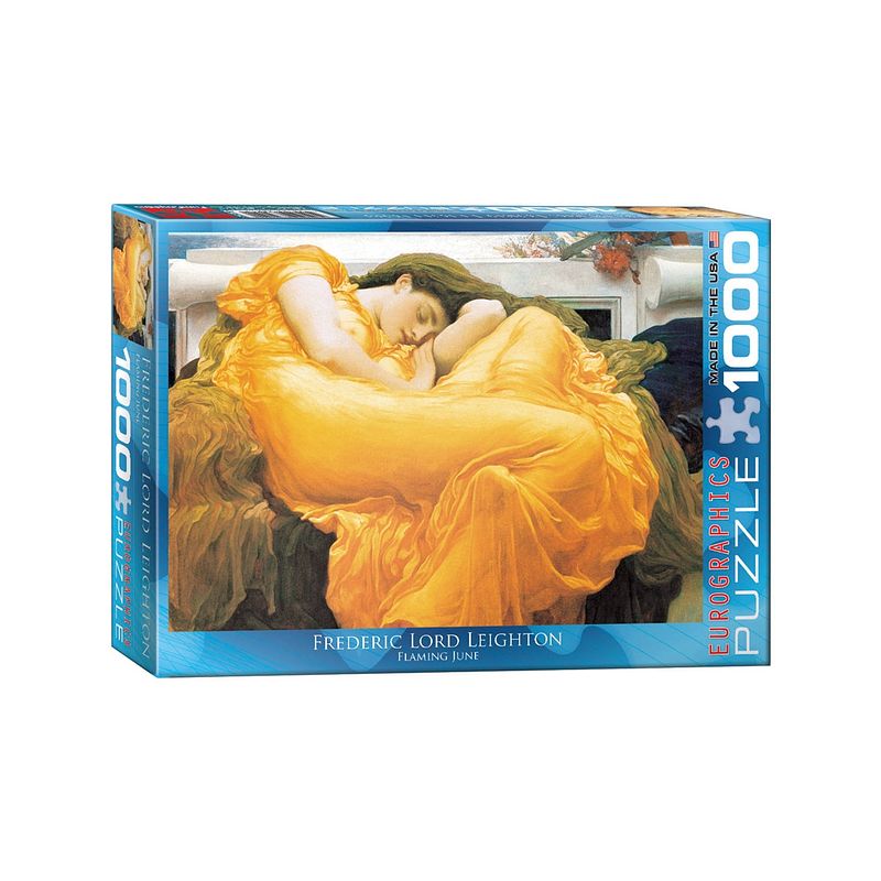 Foto van Eurographics puzzel flaming june - 1000 stukjes