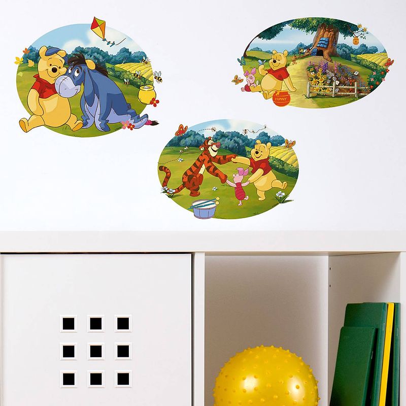 Foto van Walplus kids decoratie sticker - disney winnie de poeh & vrienden