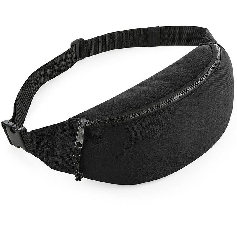 Foto van Heuptas/fanny pack zwart 38 cm - heuptassen