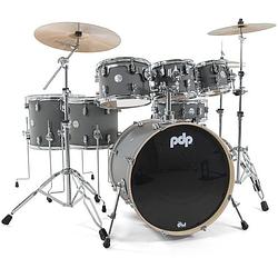 Foto van Pdp drums pd807486 concept maple satin pewter 7d. drumstel