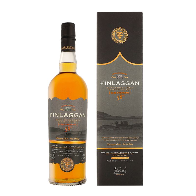 Foto van Finlaggan cask strength 70cl whisky