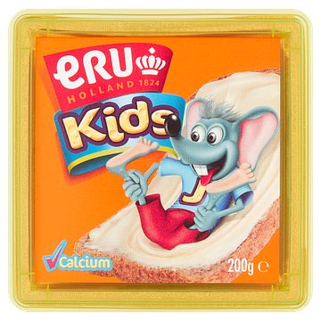 Foto van Eru kids kaas 30+ calcium 200g bij jumbo