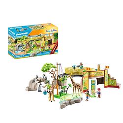 Foto van Playmobil family fun avontuurlijke dierentuin 71190