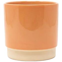 Foto van Ceramics limburg bloempot eno duo 8cm coral