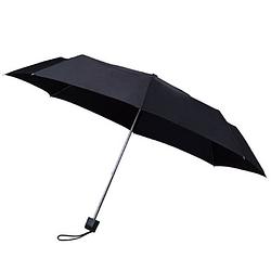 Foto van Opvouwbaar paraplu - handopening paraplu- stevig paraplu met diameter van 100 cm - zwart