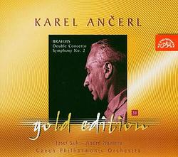 Foto van Ančerl gold edition 31. brahms: double concerto, symphony no.2 - cd (0099925369125)