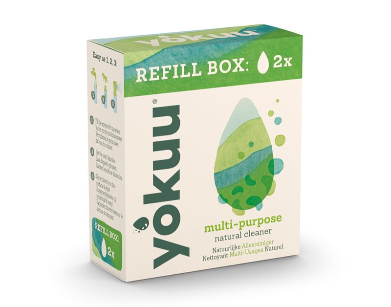 Foto van Yokuu allesreiniger refill box