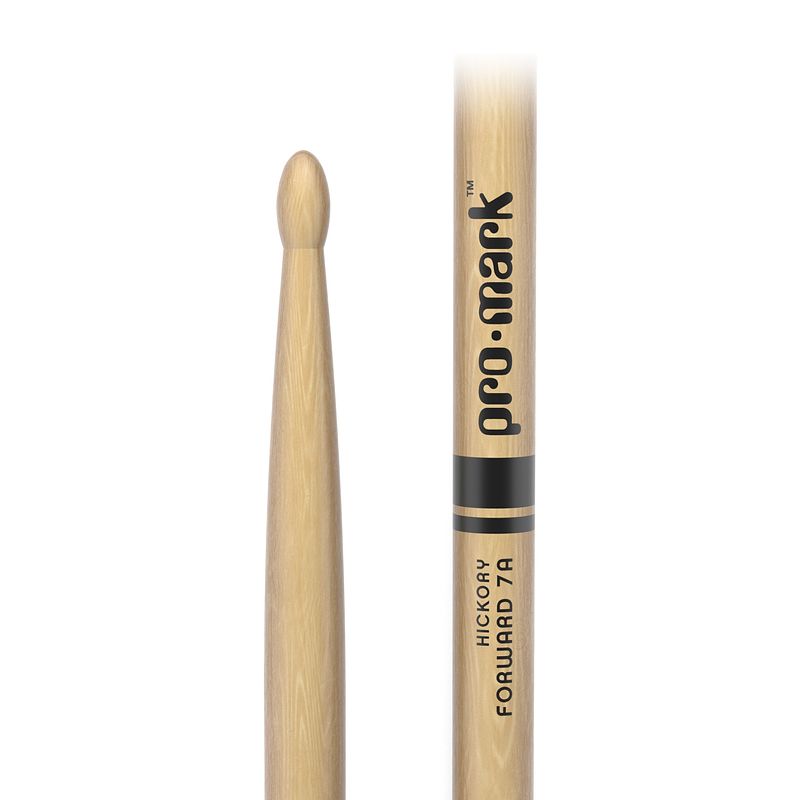 Foto van Promark tx7aw classic forward 7a hickory drumstokken met houten tip