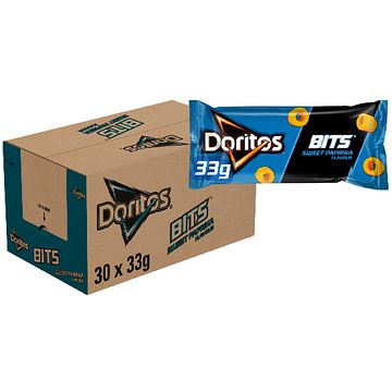 Foto van Doritos bits zero'ss sweet paprika chips 30 x 33gr bij jumbo