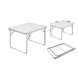 Foto van Deuba campingtafel klaptafel - aluminium - 80 x 60 x 70 cm