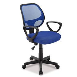 Foto van Acaza bureaustoel buritos - solide, verstelbaar en ergonomisch - blauw