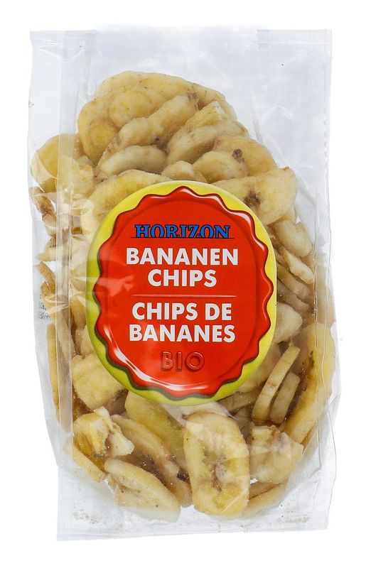 Foto van Horizon biologische bananen chips