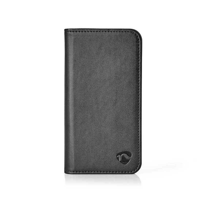 Foto van Nedis smartphone wallet book - swb20001bk - zwart