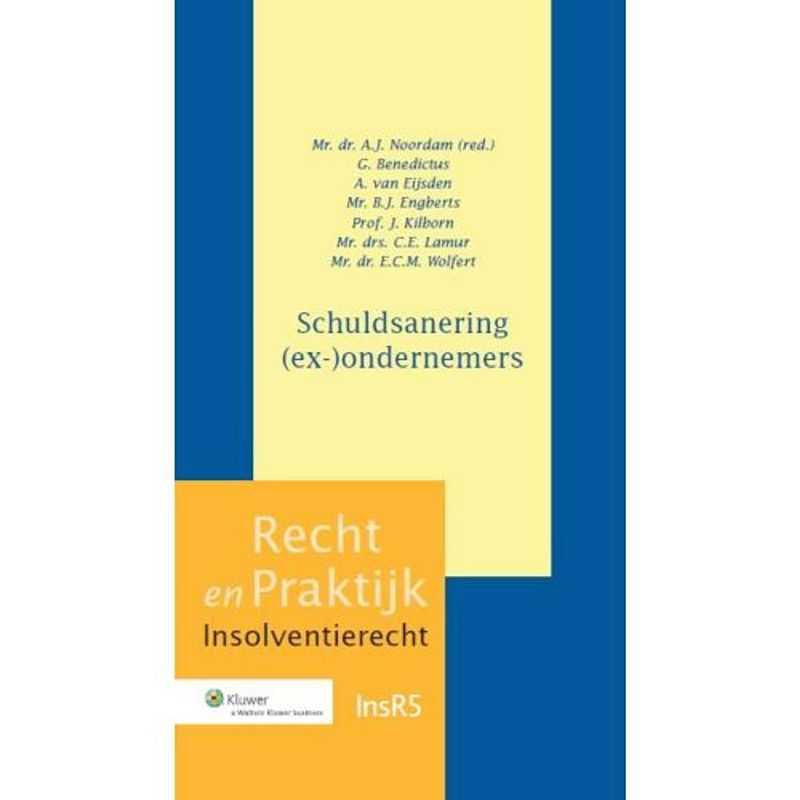 Foto van Schuldsanering (ex-)ondernemers - recht en