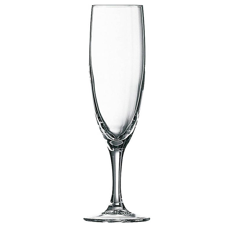 Foto van Set van bekers arcoroc elegance champagne 100 ml transparant glas (12 stuks)