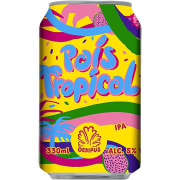 Foto van Oedipus pais tropical ipa bier blik 330ml bij jumbo