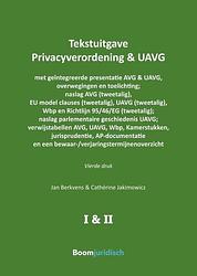 Foto van Tekstuitgave privacyverordening & uavg - paperback (9789462127135)