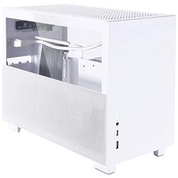 Foto van Lian li q58w3 mini-tower gaming-behuizing, behuizing wit