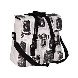 Foto van Fastrider shopper madmen 24 liter wit/grijs